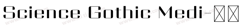 Science Gothic Medi字体转换 Science Gothic Medi字体转换